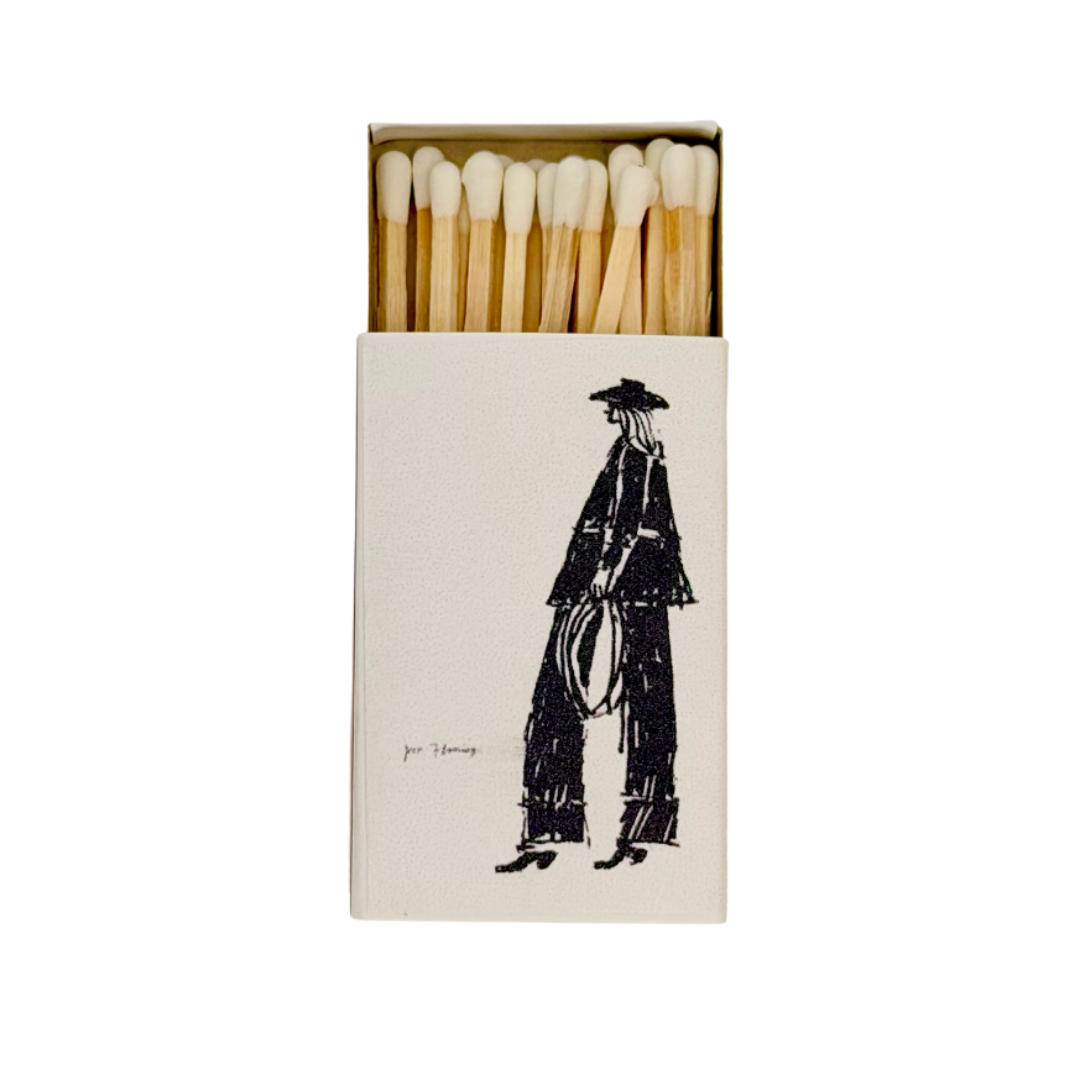 Standing Cowgirl Matchbox