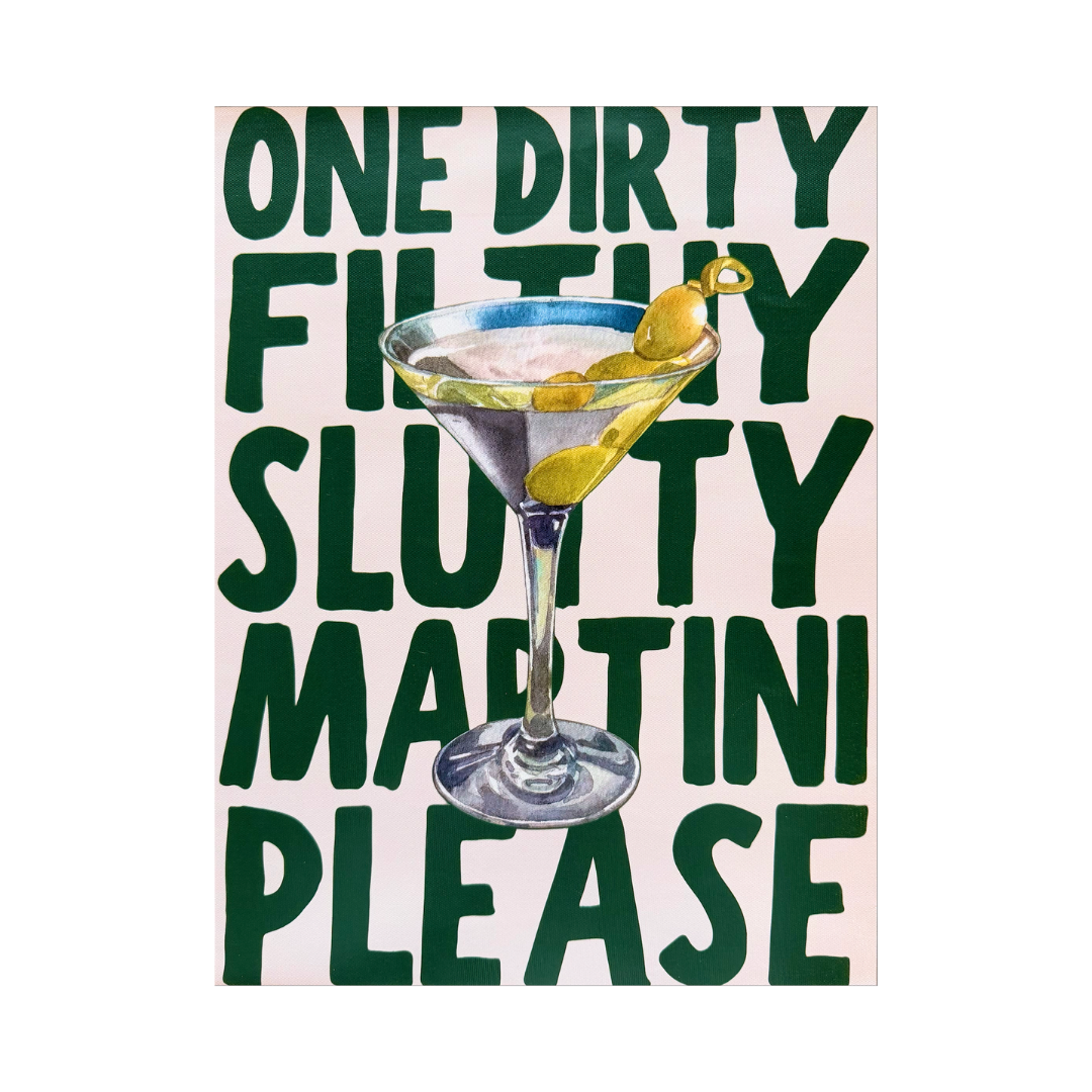 Filthy Martini Please Poster