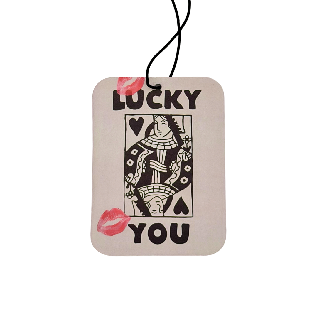 Lucky You Kisses Air Freshener