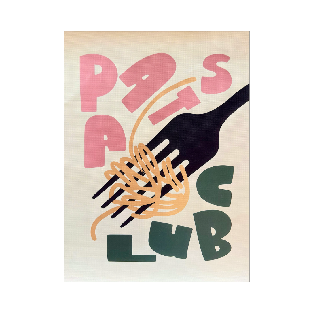 Pasta Club Poster