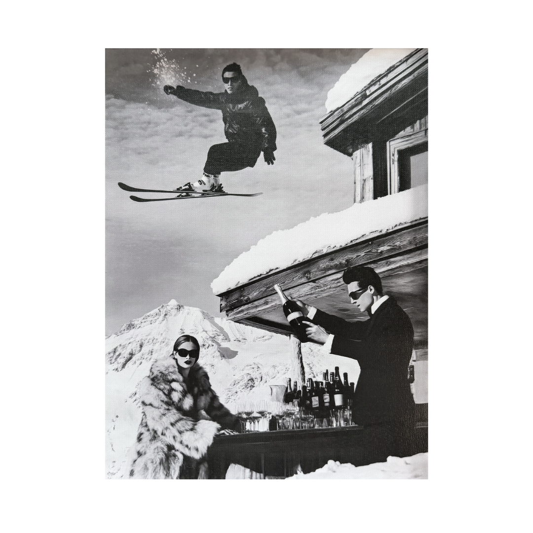 Vintage Ski Jump Posters