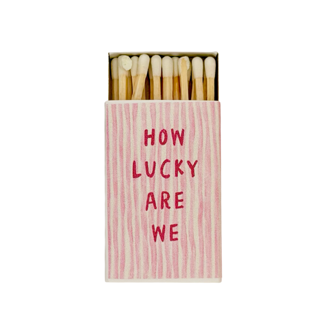 How Lucky Are We Matchbox
