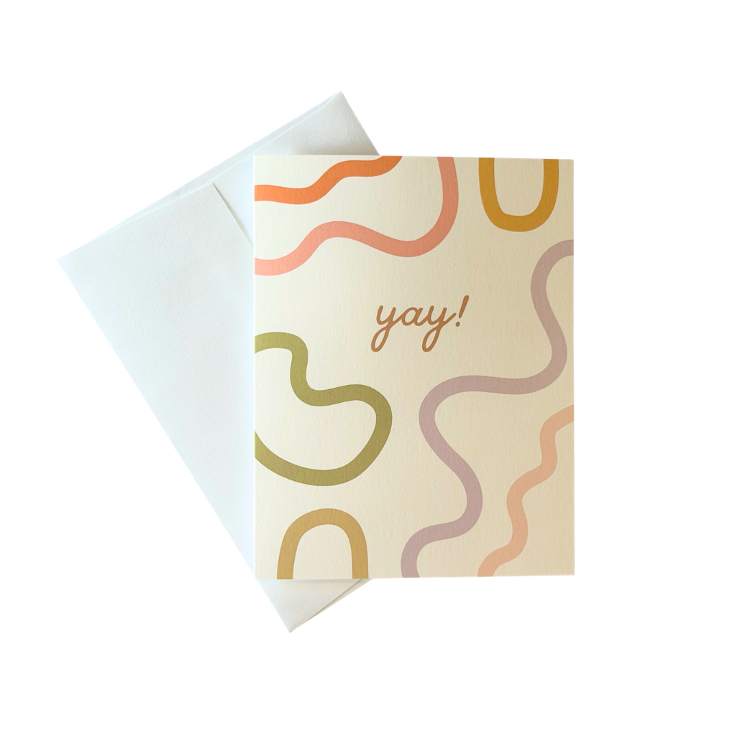"Yay!" Greeting Card