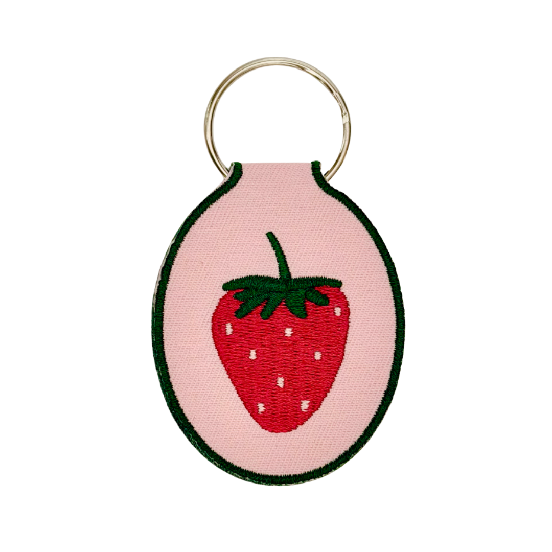 Strawberry Keychain