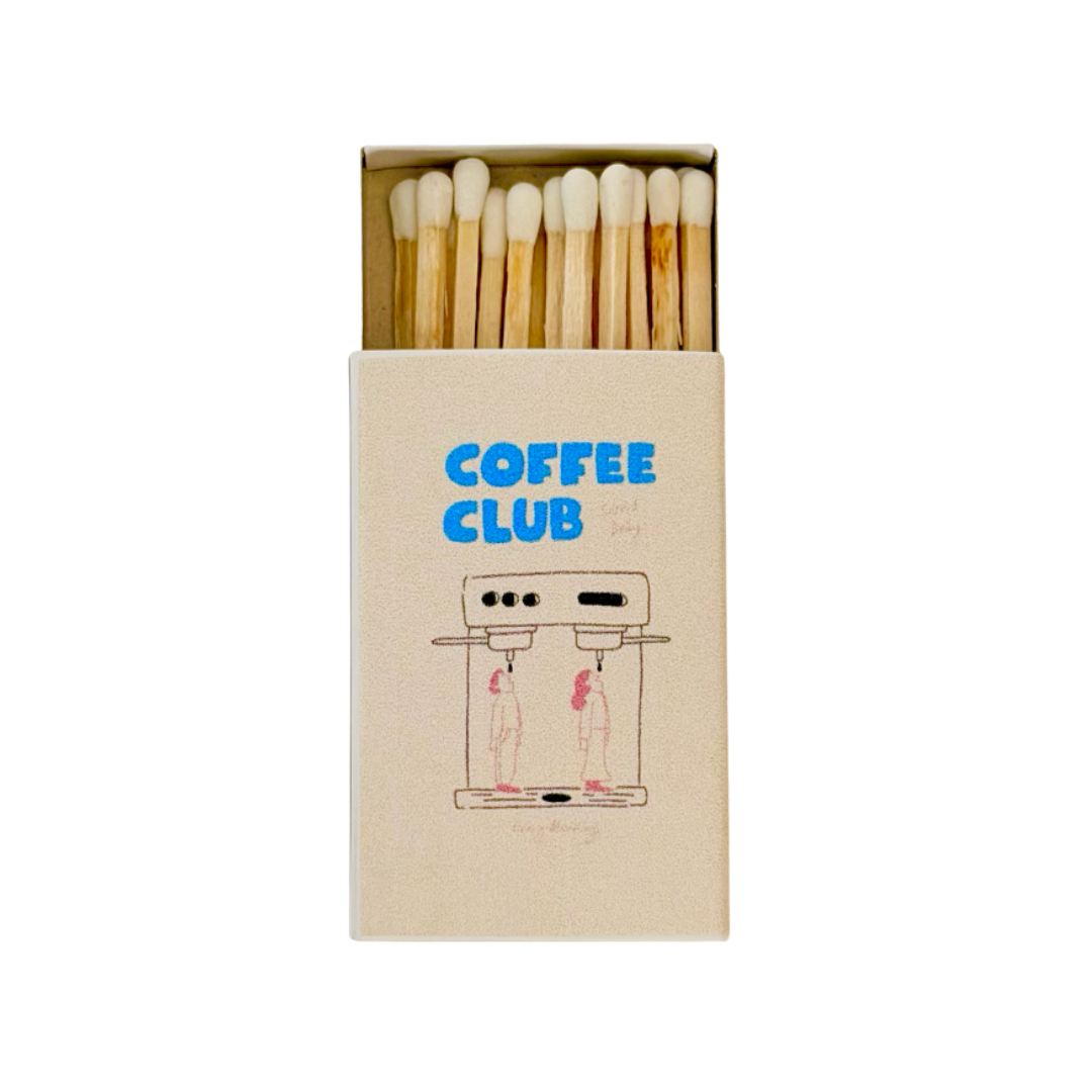Coffee Club Matchbox