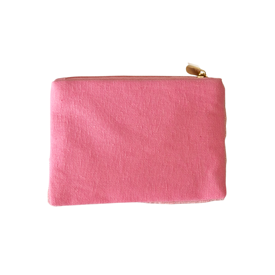 Heart Beaded Coin Purse