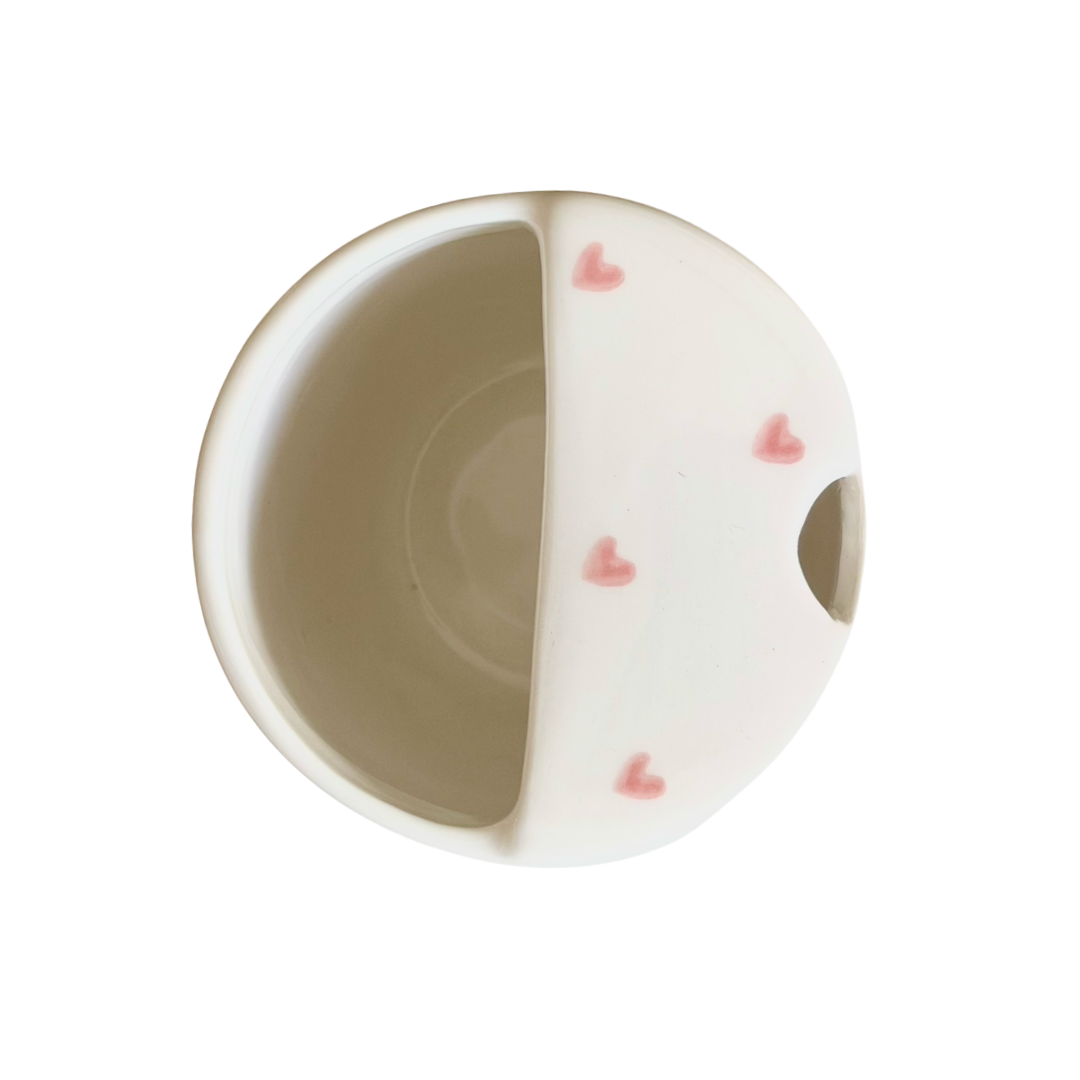 Heart Ceramic Sip Cup