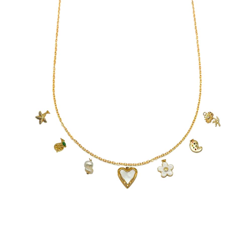 Custom Charm Necklace Builder