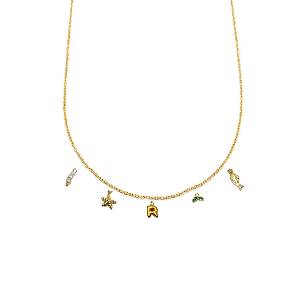 Custom Charm Necklace Builder