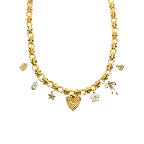 Custom Charm Necklace Builder