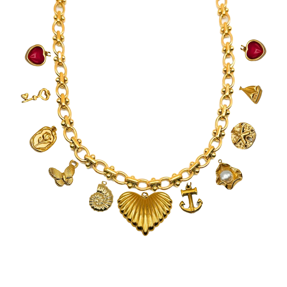 Custom Charm Necklace Builder