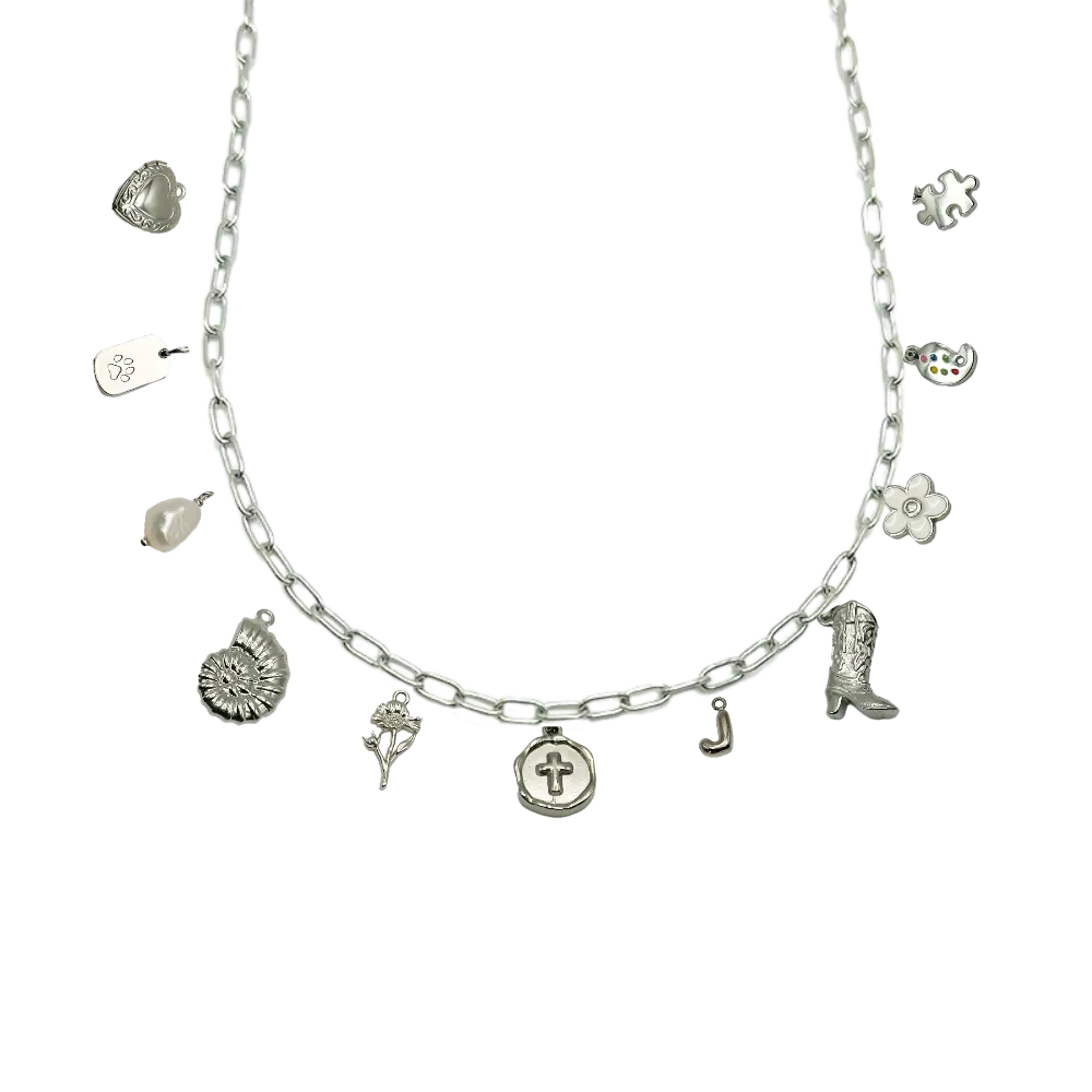 Custom Charm Necklace Builder