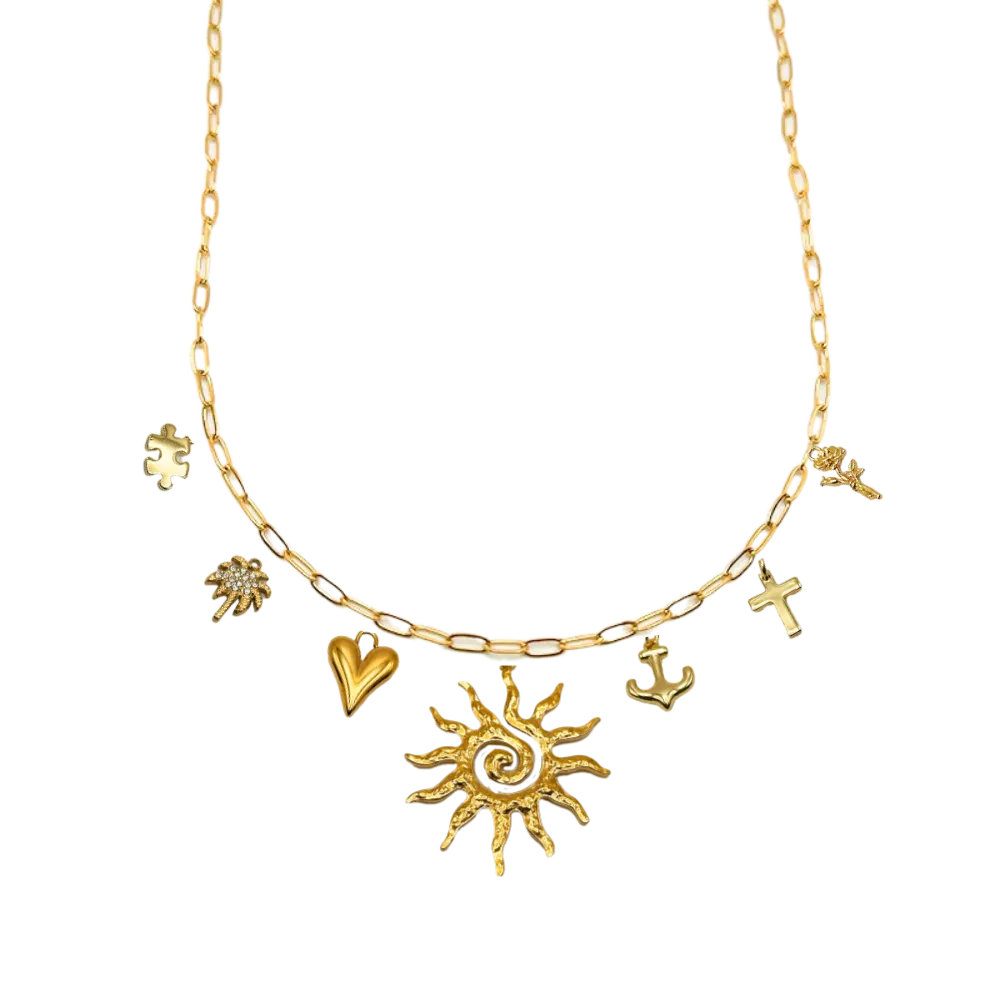Custom Charm Necklace Builder