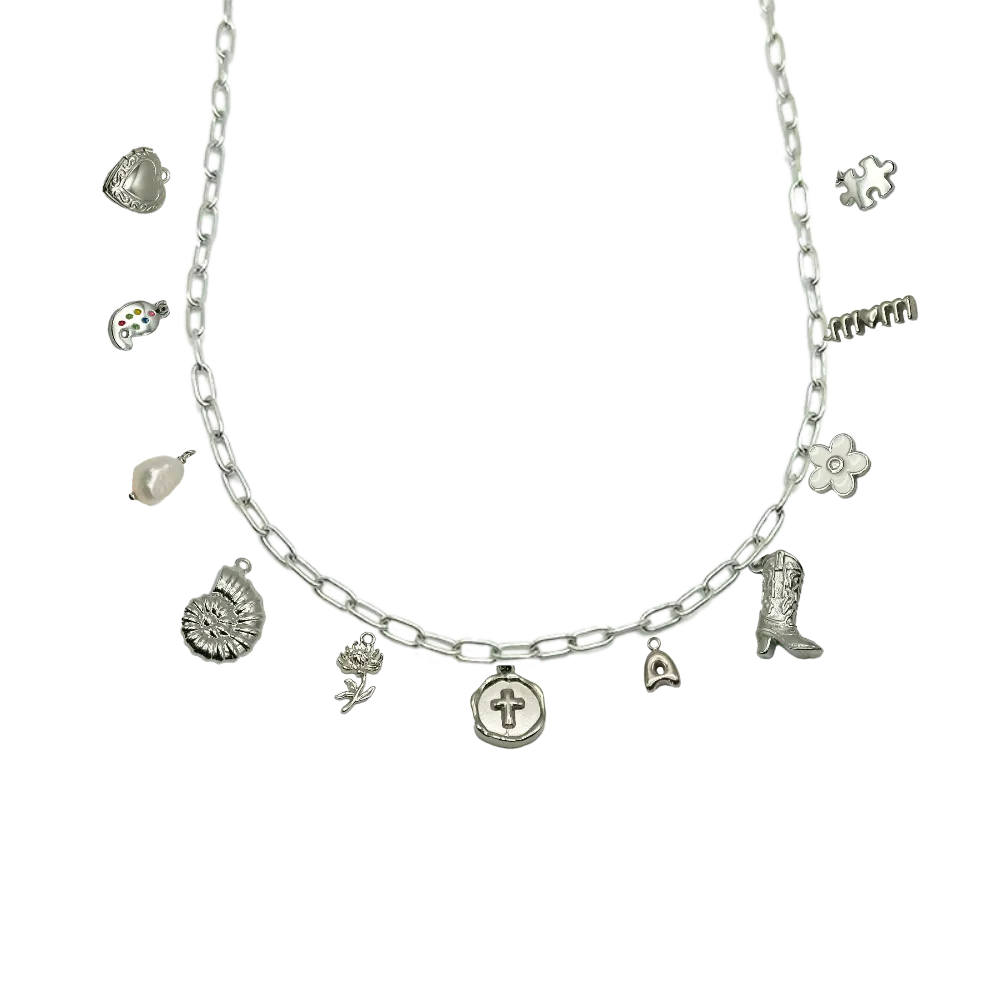 Custom Charm Necklace Builder