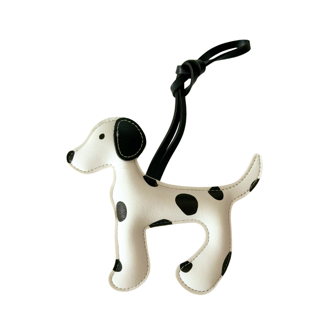 Dalmatian Bag Charm