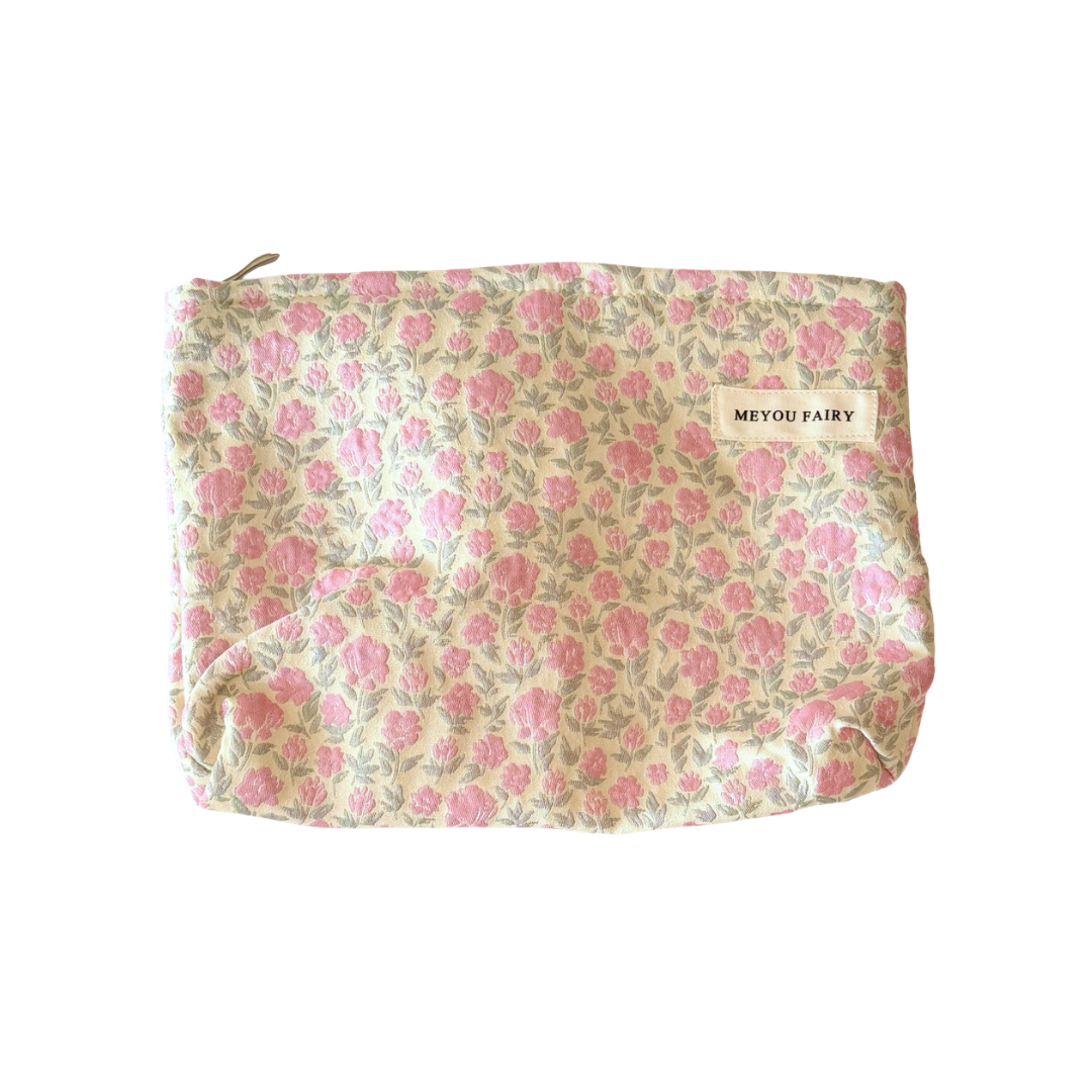 Large Floral Pouch