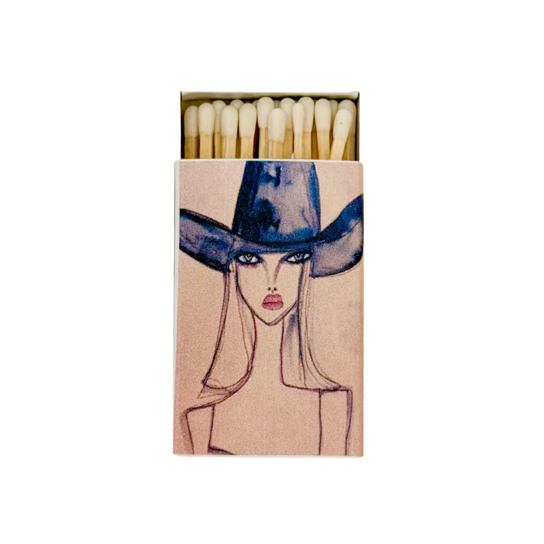 Cowgirl Matchbox