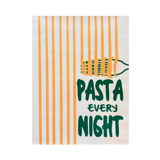 Pasta Every Night Poster