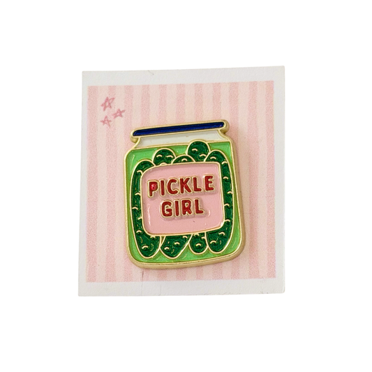 Pickle Girl Enamel Pin