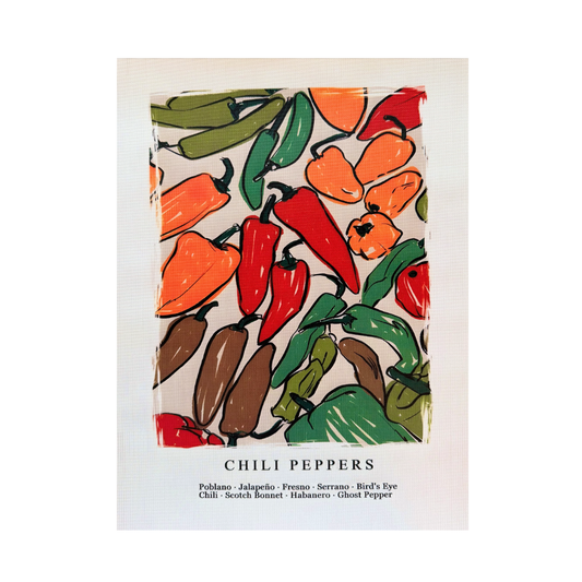 Chili Peppers Poster