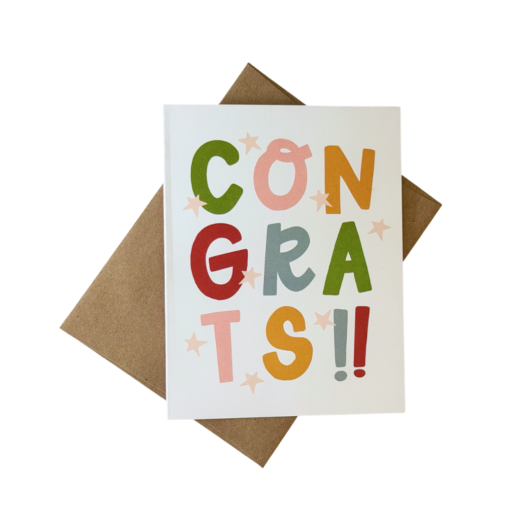 Congrats!! Greeting Card