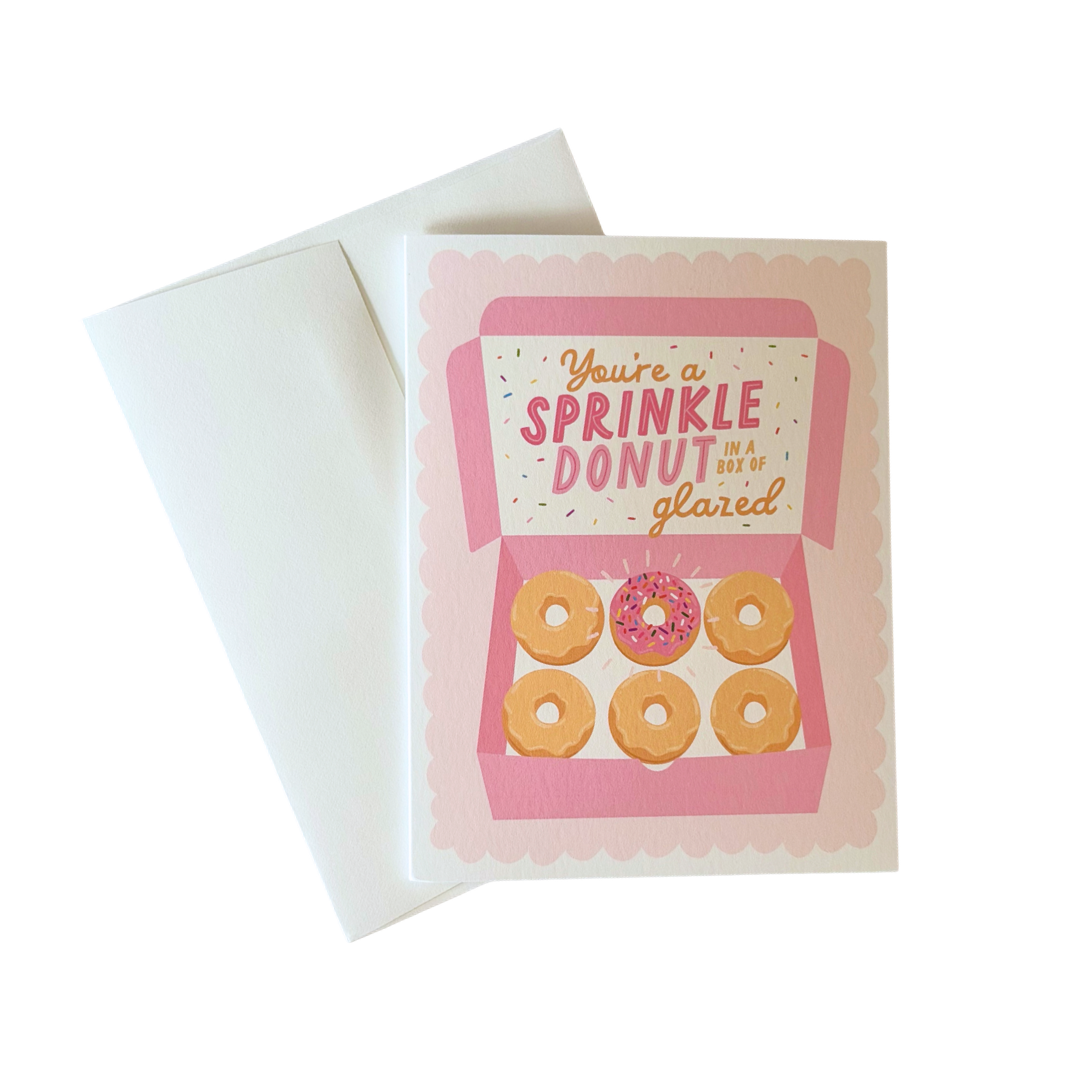 Sprinkle Donut Card