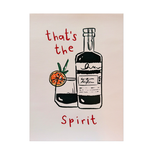 That's The Spirit Poster