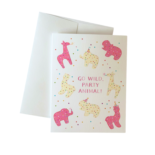 Go Wild Party Animal Card