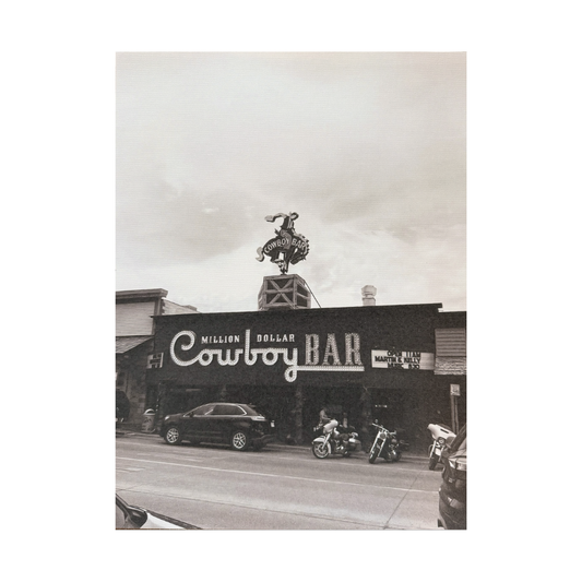 Million Dollar Cowboy Bar Print