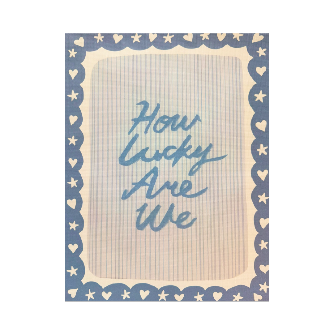 How Lucky Are We Poster