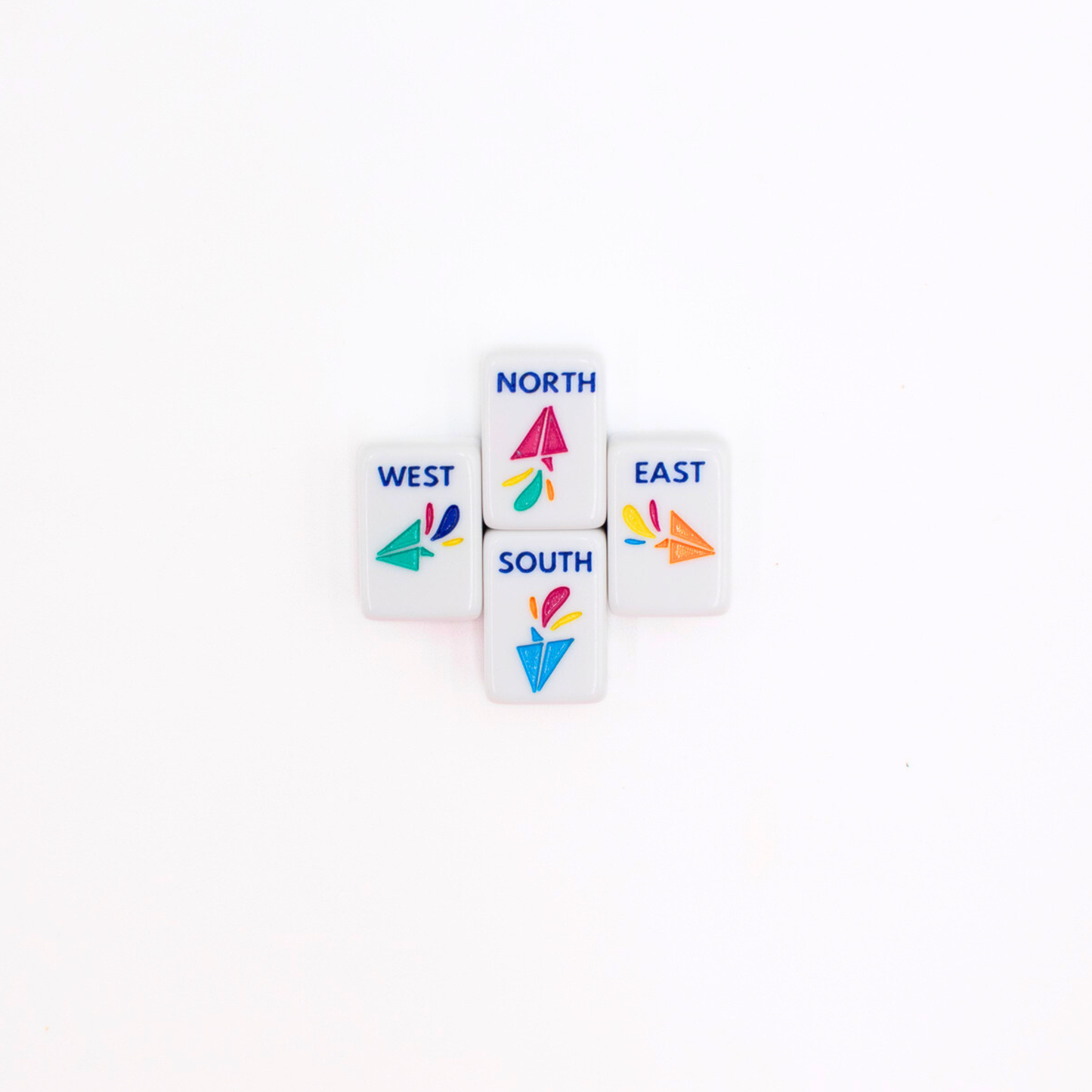 Mini White Mahjong Travel Set