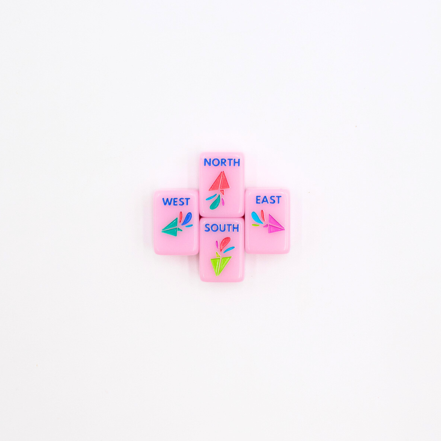 Mini Pink Mahjong Travel Set