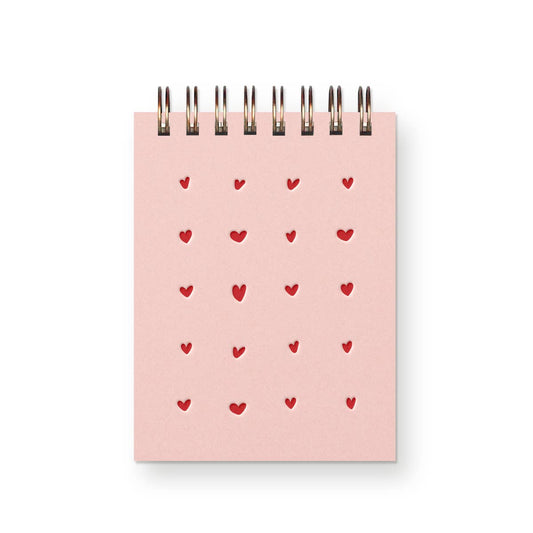 Heart Mini Jotter Notebook