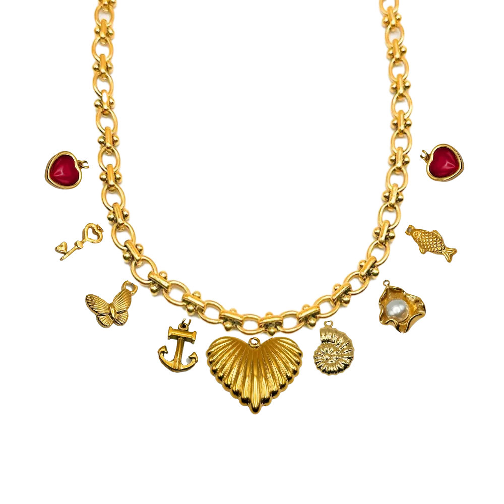 Custom Charm Necklace Builder