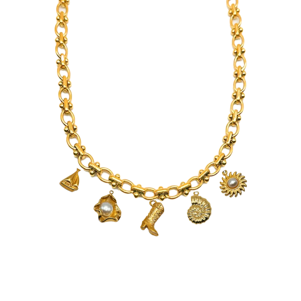 Custom Charm Necklace Builder