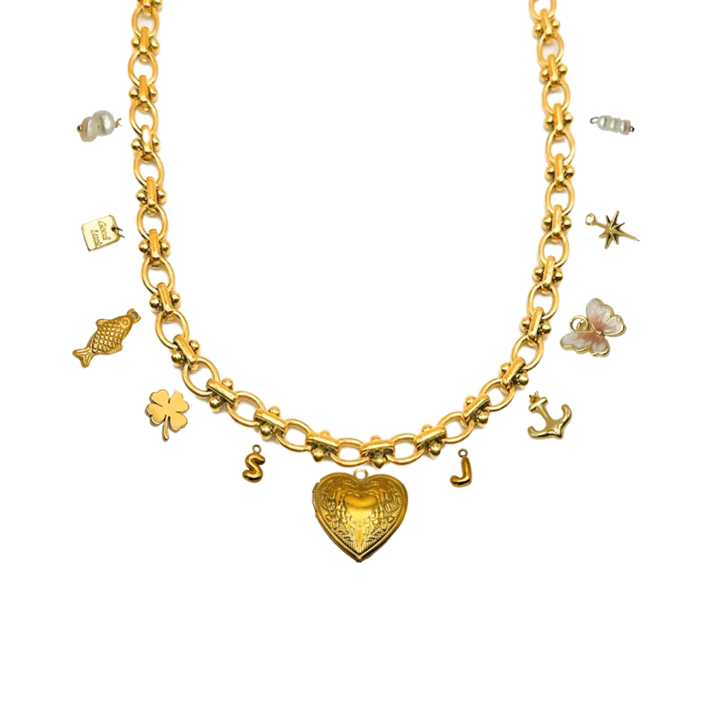 Custom Charm Necklace Builder