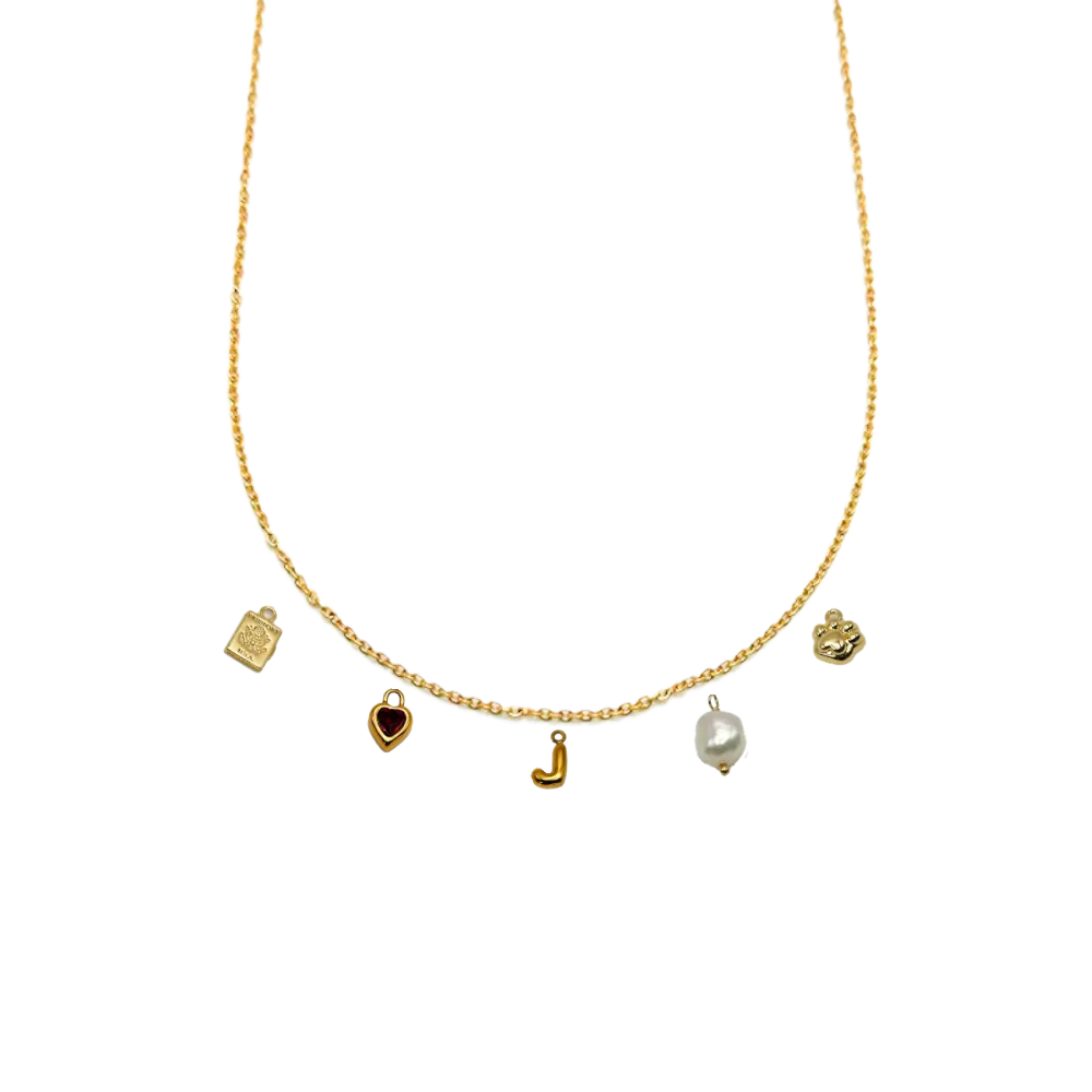 Custom Charm Necklace Builder