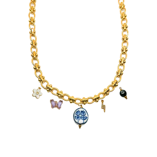 Custom Charm Necklace Builder