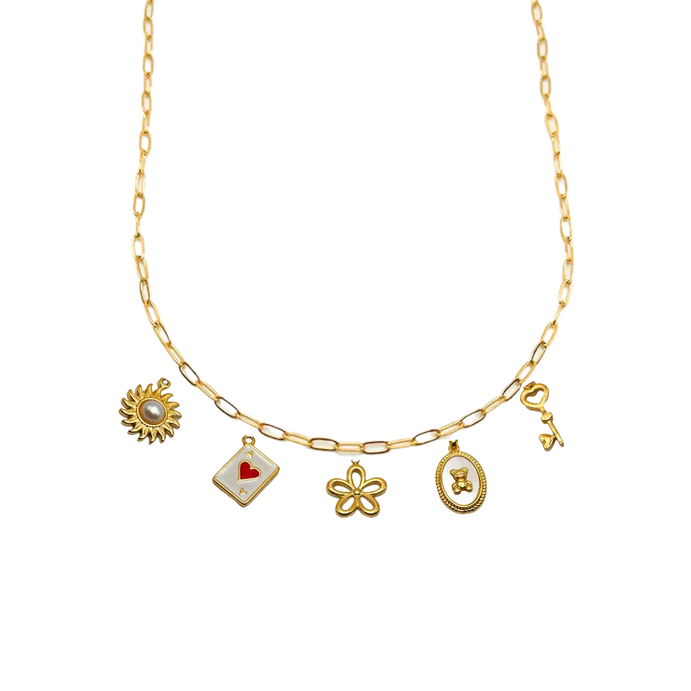 Custom Charm Necklace Builder