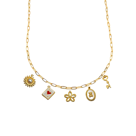 Custom Charm Necklace Builder