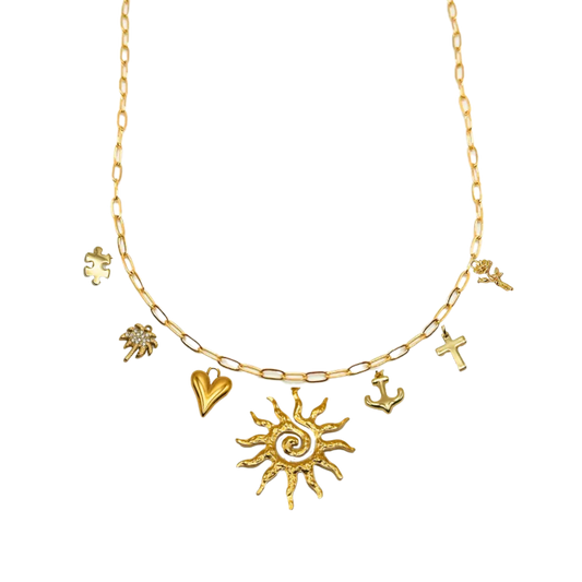 Custom Charm Necklace Builder