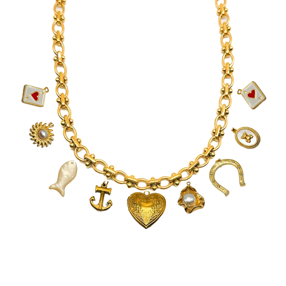 Custom Charm Necklace Builder
