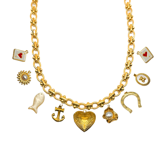 Custom Charm Necklace Builder
