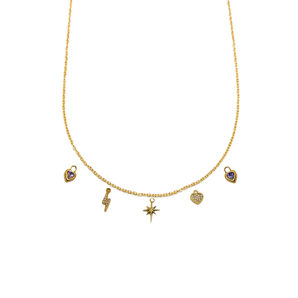 Custom Charm Necklace Builder